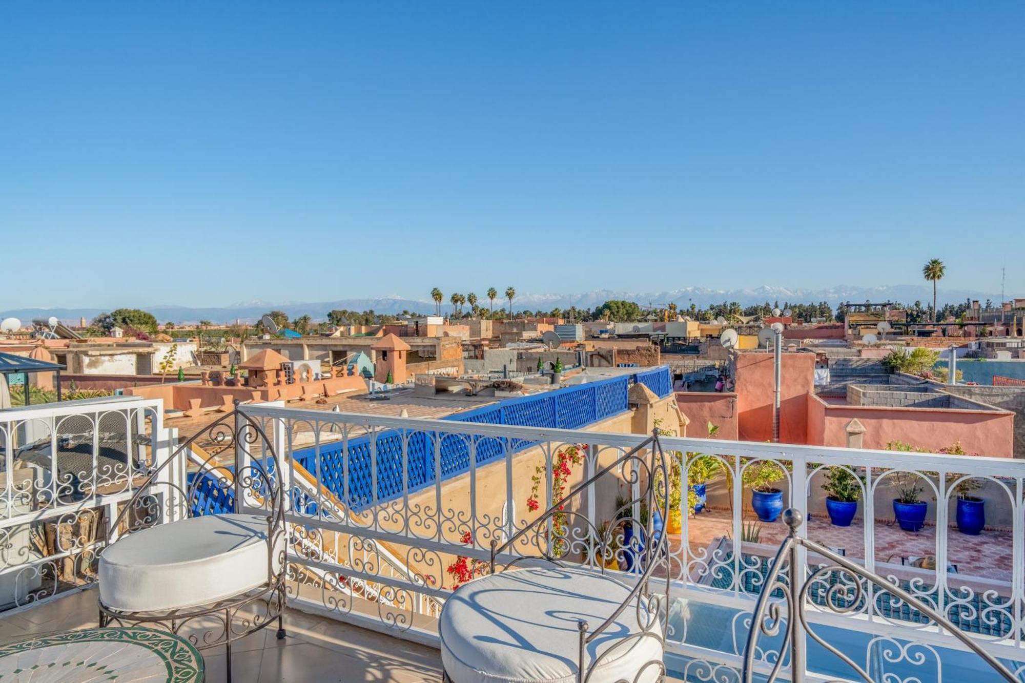 Riad Awinati Location Privatisee ,Piscine Chauffee , Beau Rooftop Marrakesz Zewnętrze zdjęcie
