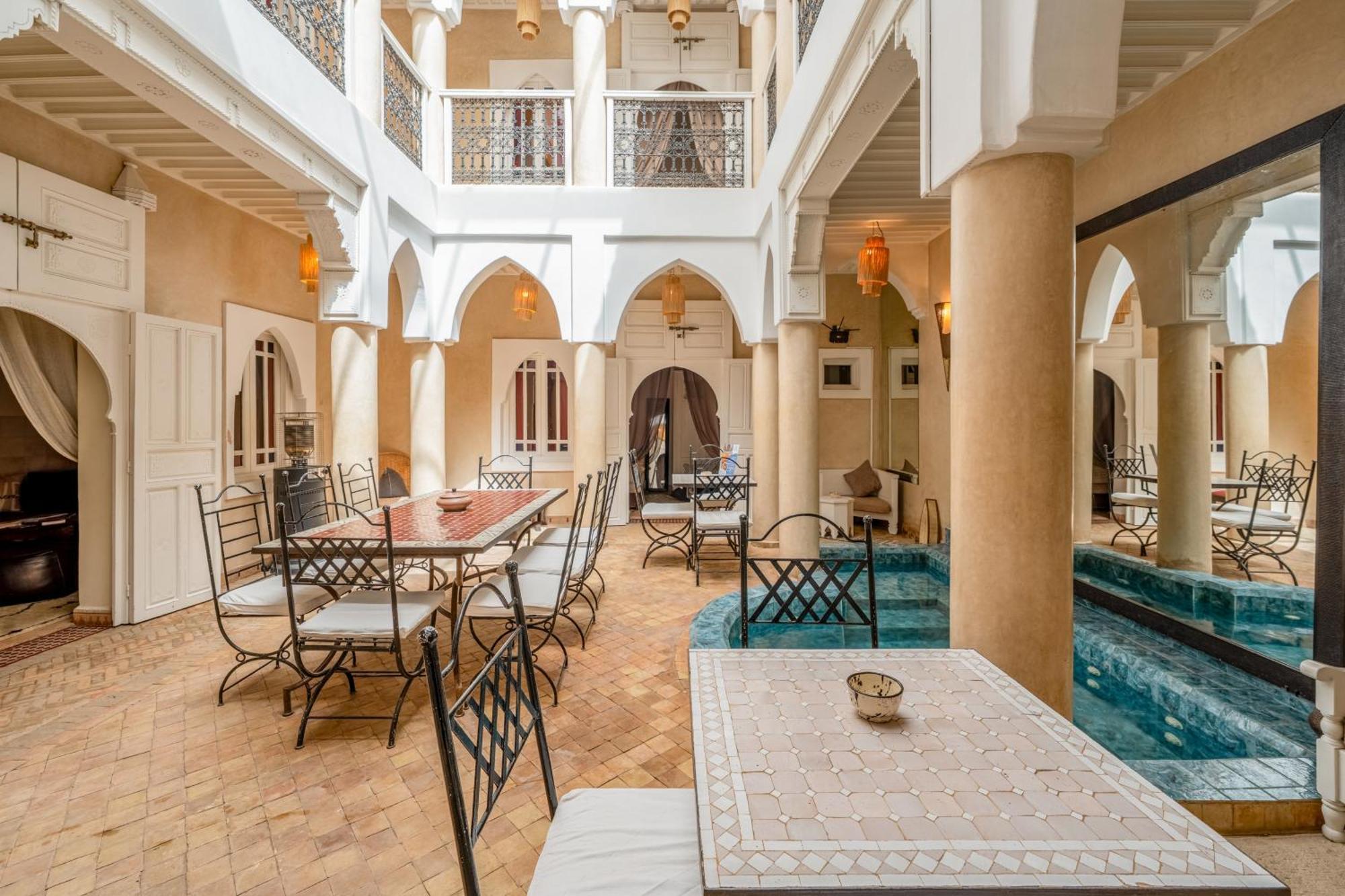 Riad Awinati Location Privatisee ,Piscine Chauffee , Beau Rooftop Marrakesz Zewnętrze zdjęcie