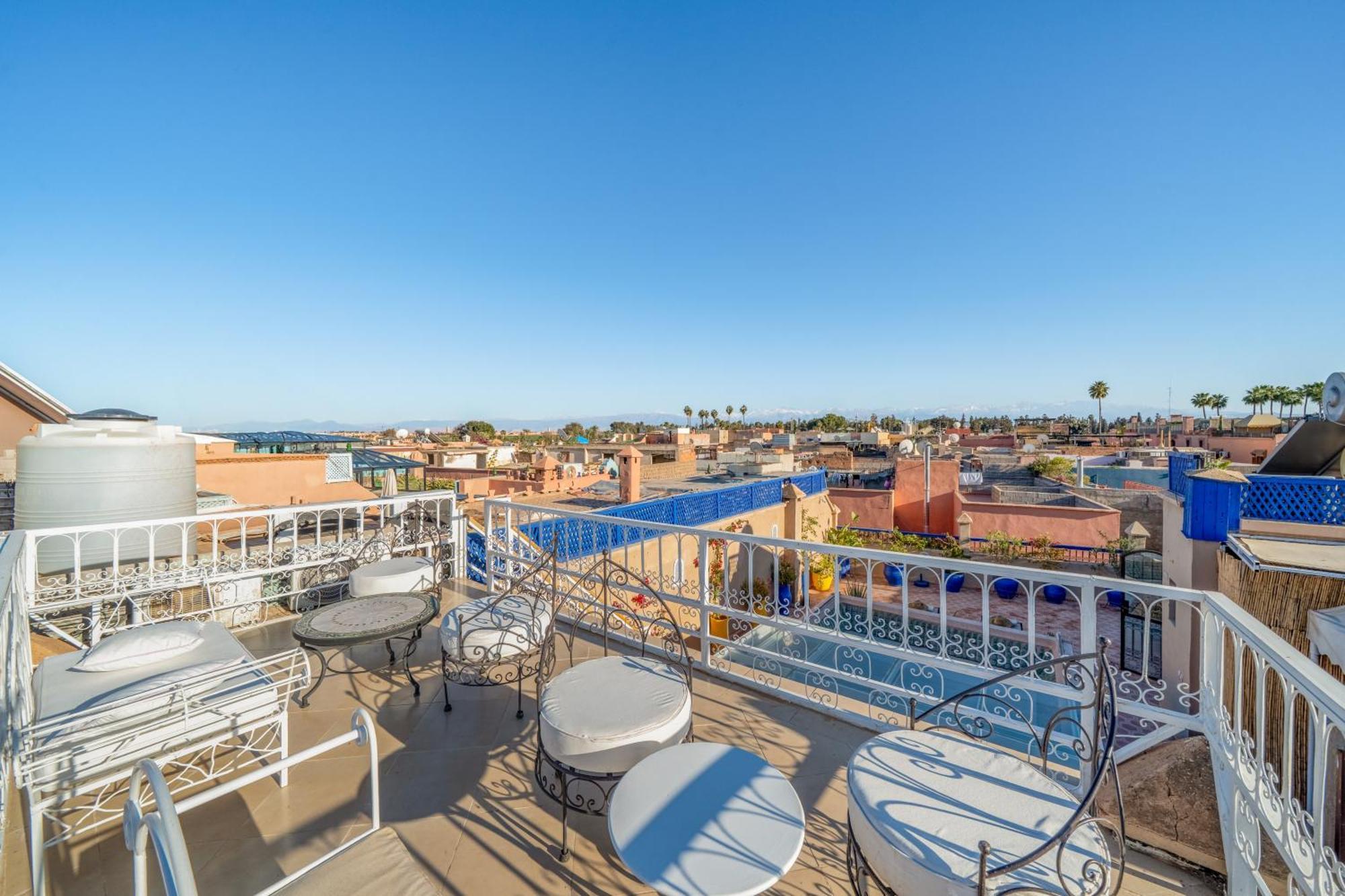 Riad Awinati Location Privatisee ,Piscine Chauffee , Beau Rooftop Marrakesz Zewnętrze zdjęcie