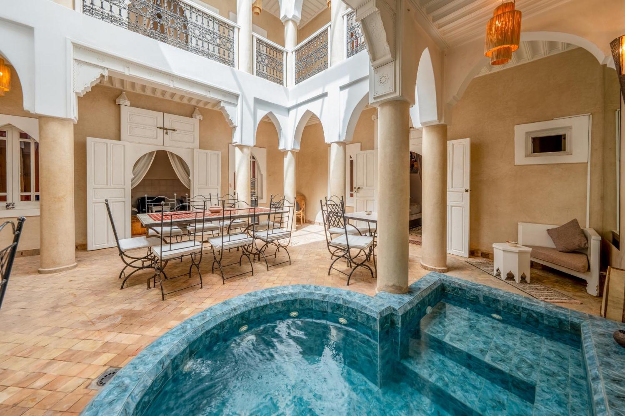 Riad Awinati Location Privatisee ,Piscine Chauffee , Beau Rooftop Marrakesz Zewnętrze zdjęcie